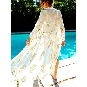 Shaman Shimmer Kimono - Free People - xs/s